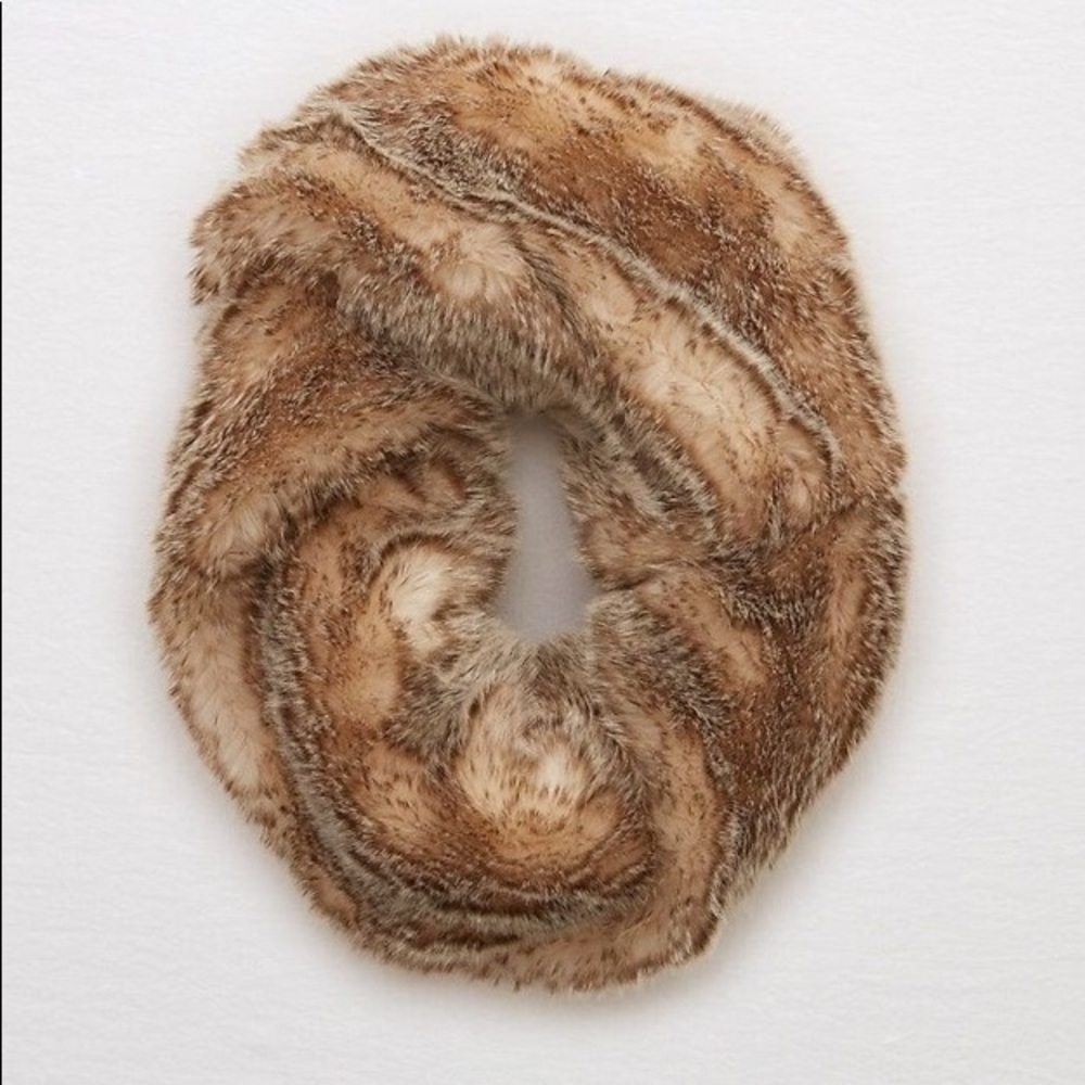 Aerie Faux Fur Infinity Scarf Snood